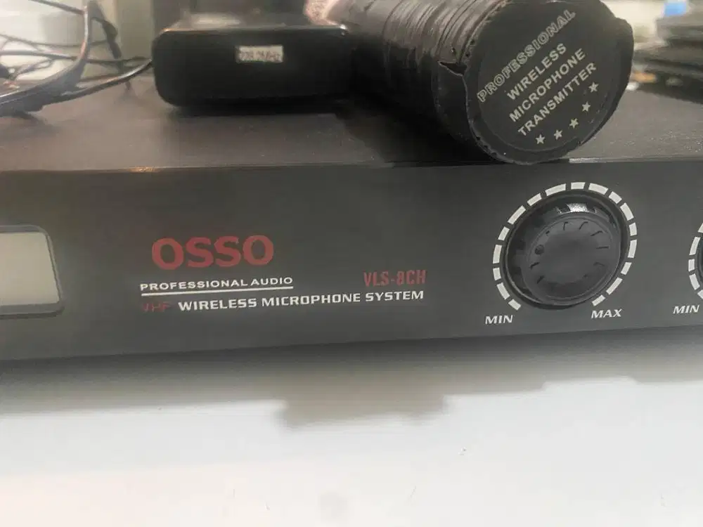 MIC Wireless OSSO  dan Shure