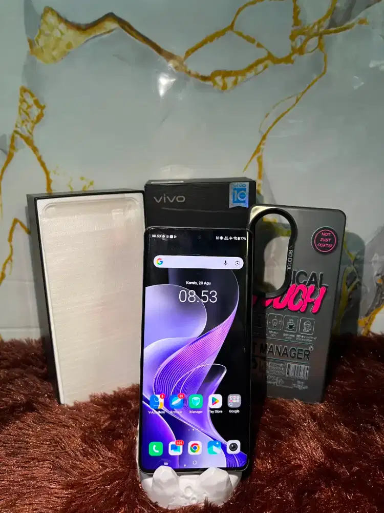 Vivo v40 12/256 fullset minus backdor saja
