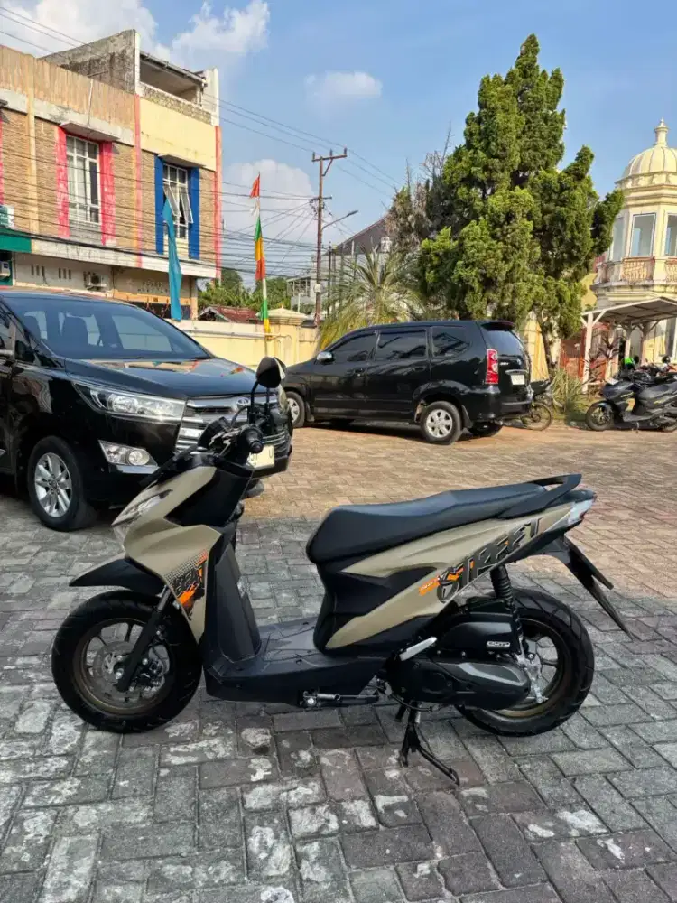 LIKE NEW HONDA BEAT STREET DONAT WARNA COKLAT DOFF 2025