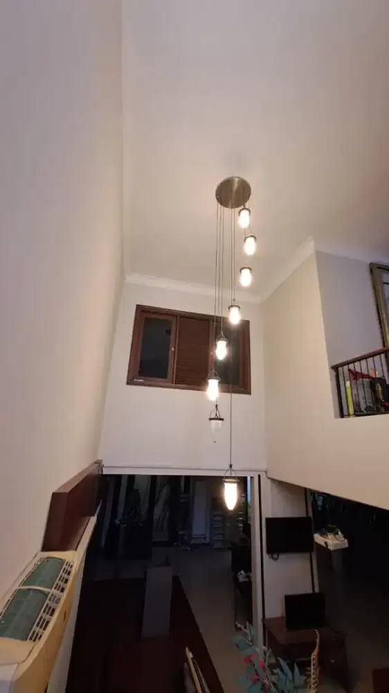 Jual lampu gantung kristal murah berkwalitas amanah