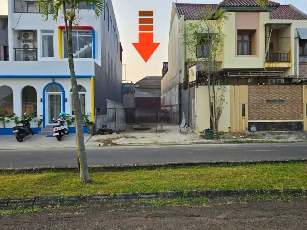 Tanah Kavling Komersial Strategis di Metropolis Galuh Mas Karawang Barat - 126 M²