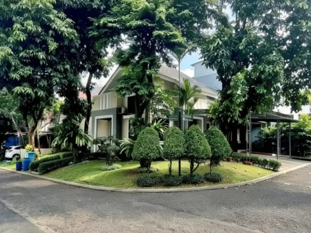 super murah! rumah hook lahan luas di kotawisata cibubur