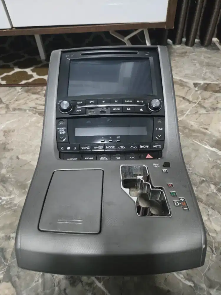 Head unit alphard anh 20 komplit fram dan climate AC