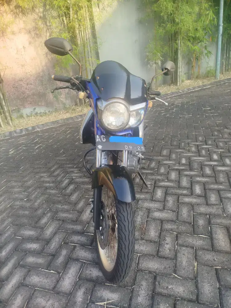 Tiger thn 2009 surat lengkap off mesin sehat kering motor full orian