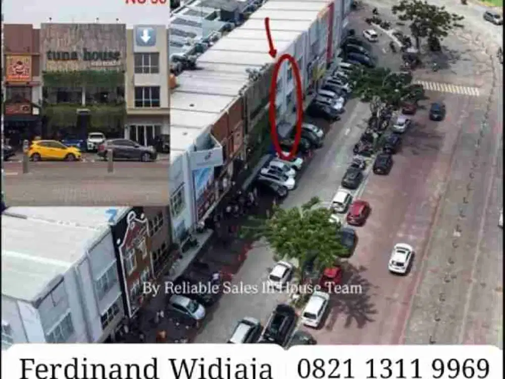 Ruko Baru Hadap Jalan Sorrento Gading Serpong