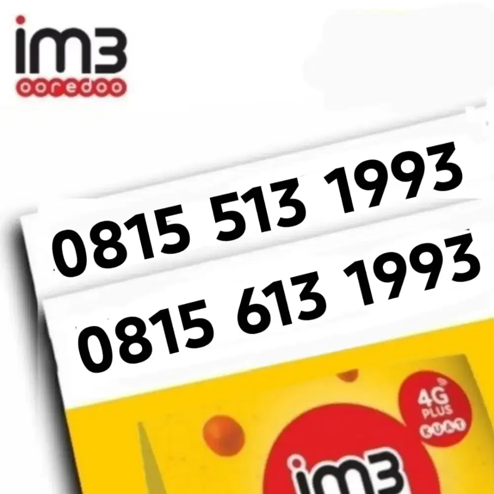 Nomor cantik Indosat Ooredoo
