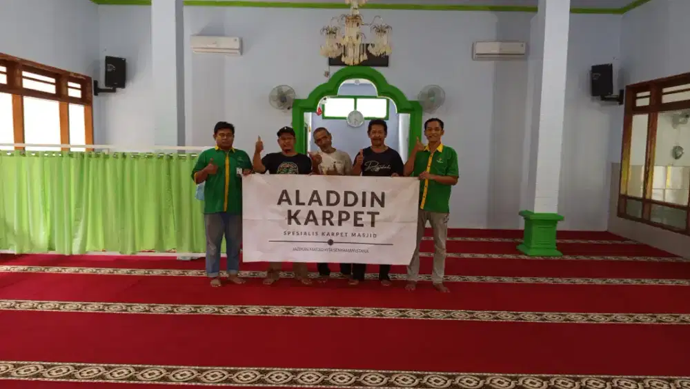 Jual Karpet Masjid Type Aladdin palace ketebalan 5mm