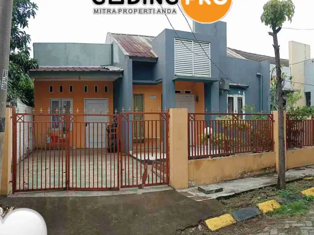 Di jual rumah siap huni atap bajaringan bebas banjir. Permata Puri Cileungsi Bogor.