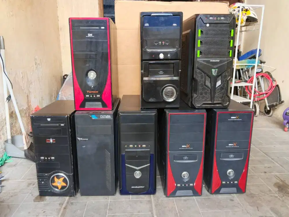 casing case pc komputer simbadda , dazzumba , power up free baut