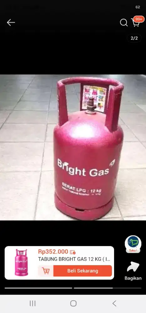 Tabung Gas 12 kg