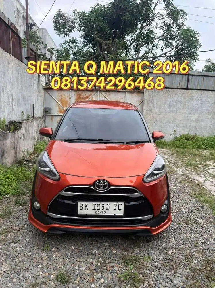 Toyota Sienta 2016 Bensin