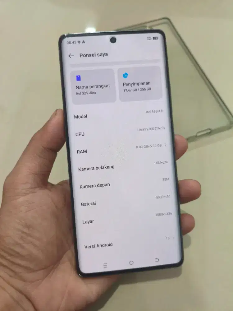 Itel S25 Ultra Ram 8/256GB