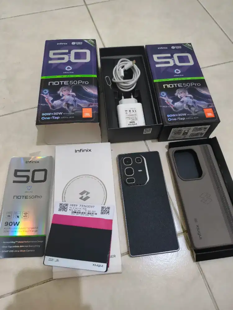 Infinix Note 50 Pro 8/256 garansi 2027