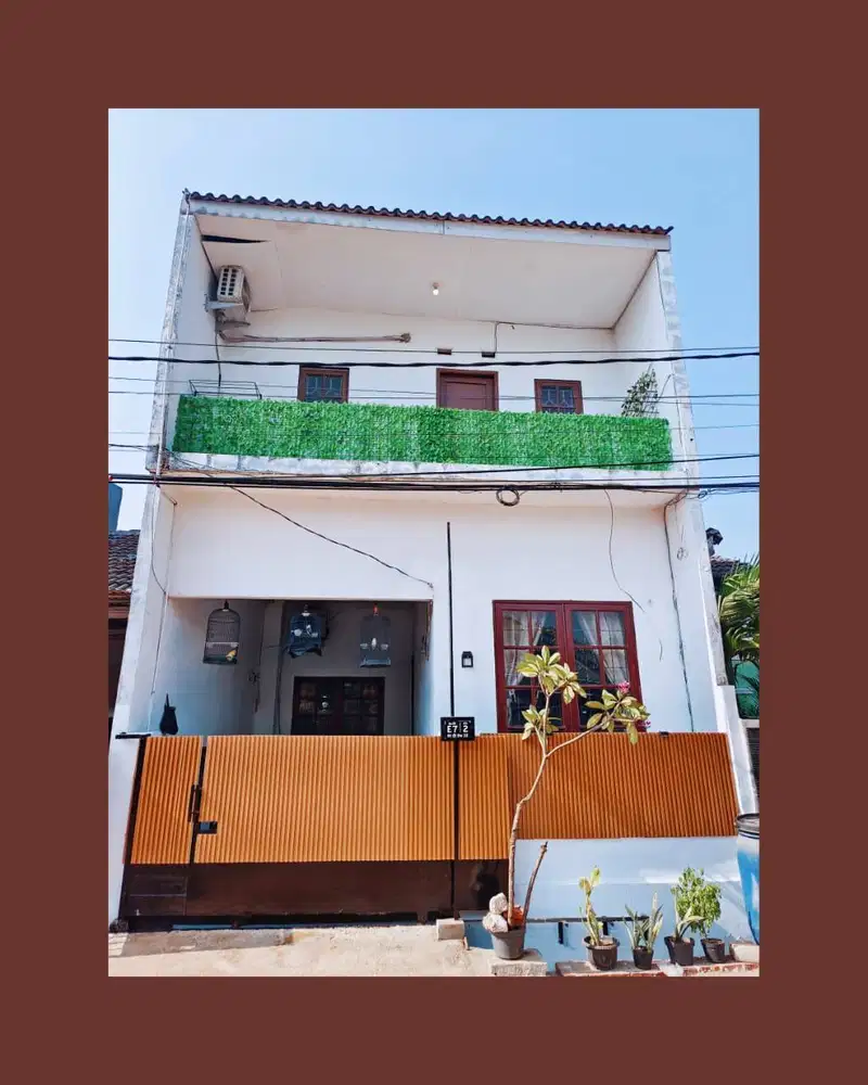 Jual Rumah bebas Banjir dekat stasiun sudimara Puri Bintrao pondok are