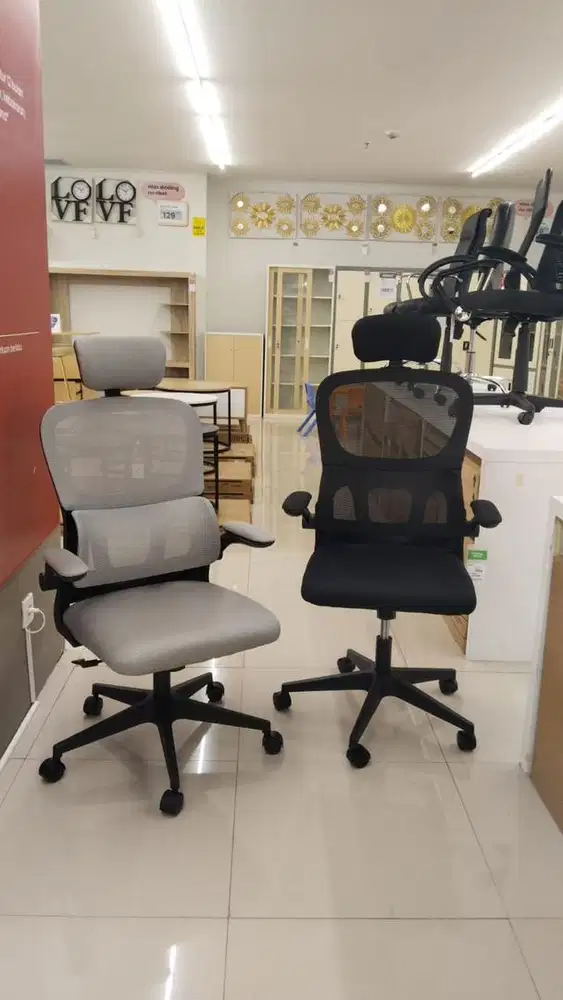 Yugo Office Chair High Black/Grey
