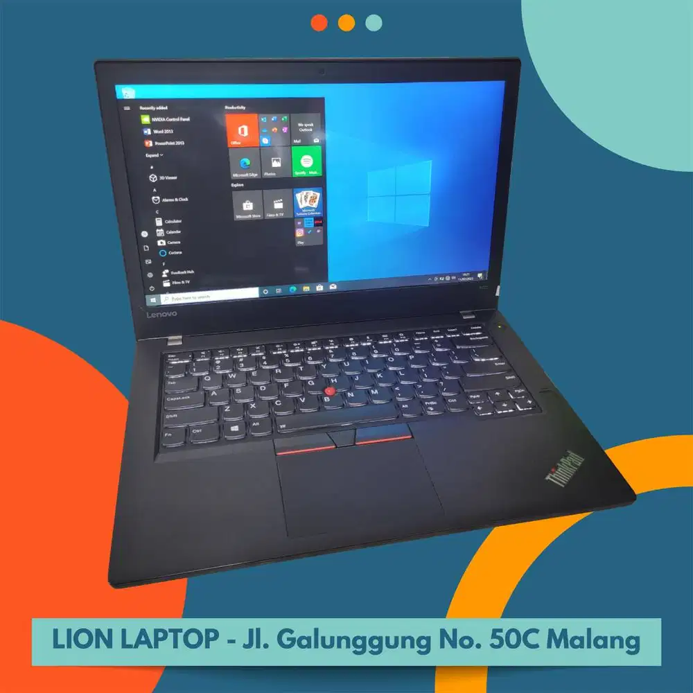 RAM 8GB SSD 256GB Core i5 Lenovo Thinkpad T470 [21|08]