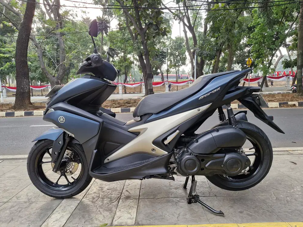 DIJUAL CASH YAMAHA AEROX S ABS THN 2018 PJK IDUP SIAP PAKAI