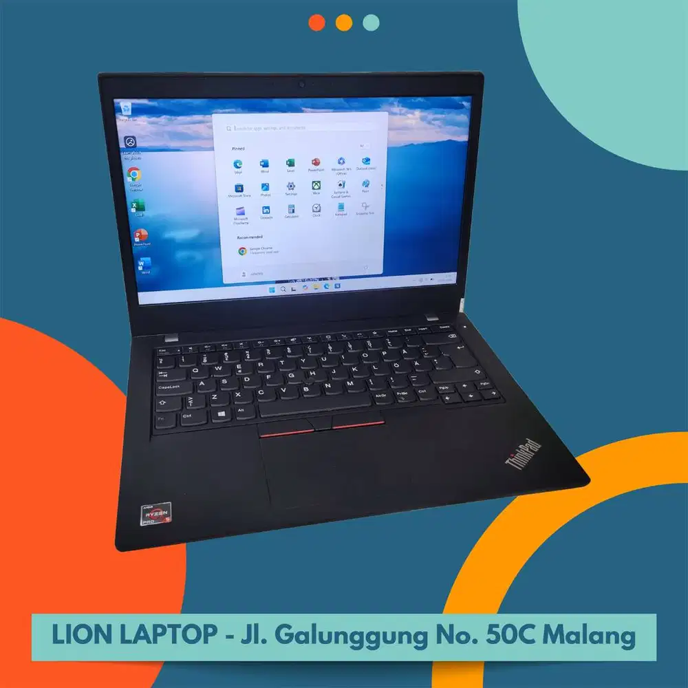 RAM 16GB Gaming/Editing AMD Ryzen 5 PRO Lenovo Thinkpad L14 Gen 2 [21|