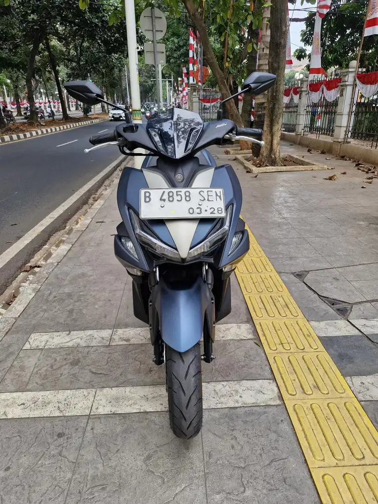 DIJUAL CASH YAMAHA AEROX S ABS THN 2018 PJK IDUP SIAP PAKAI