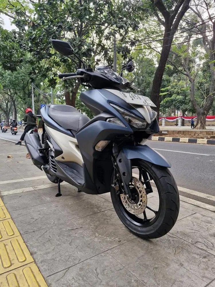 DIJUAL CASH YAMAHA AEROX S ABS THN 2018 PJK IDUP SIAP PAKAI