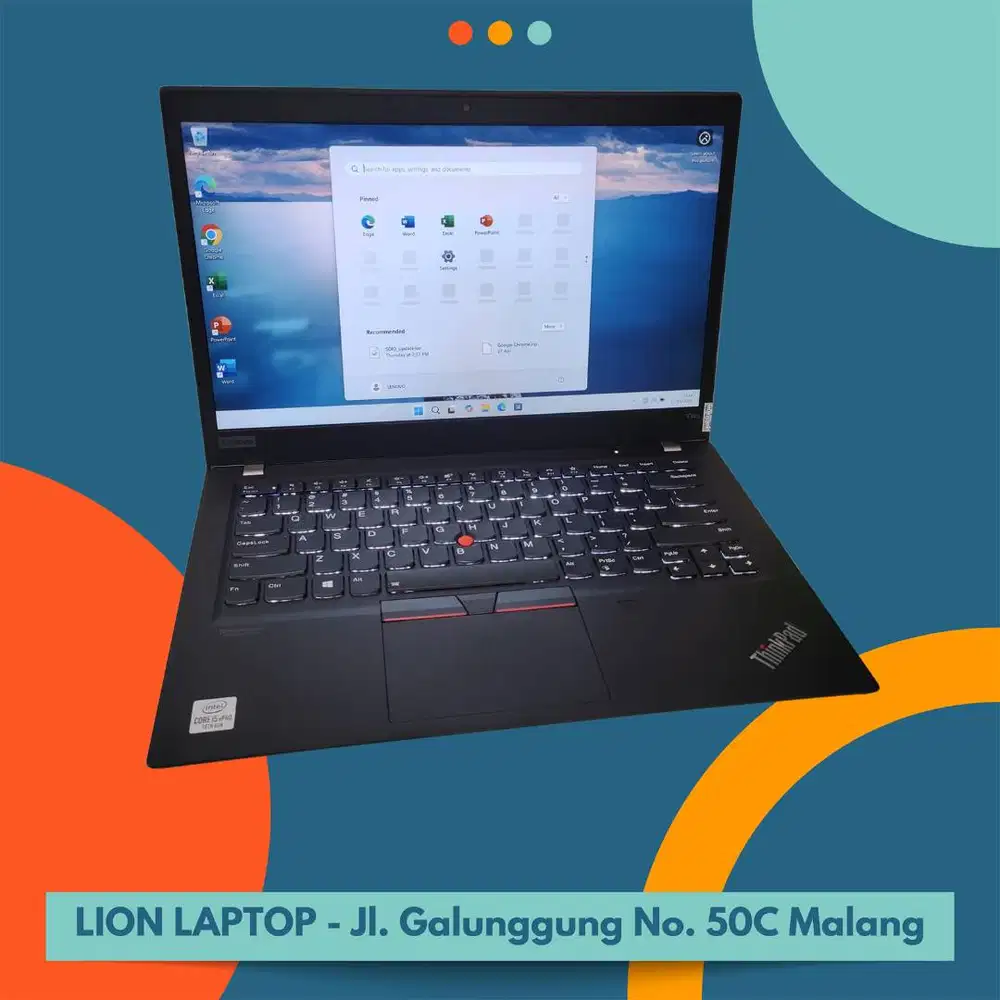 RAM 16GB Slim Core i5 Gen 10 SSD 256GB Lenovo Thinkpad T14s [21|08]