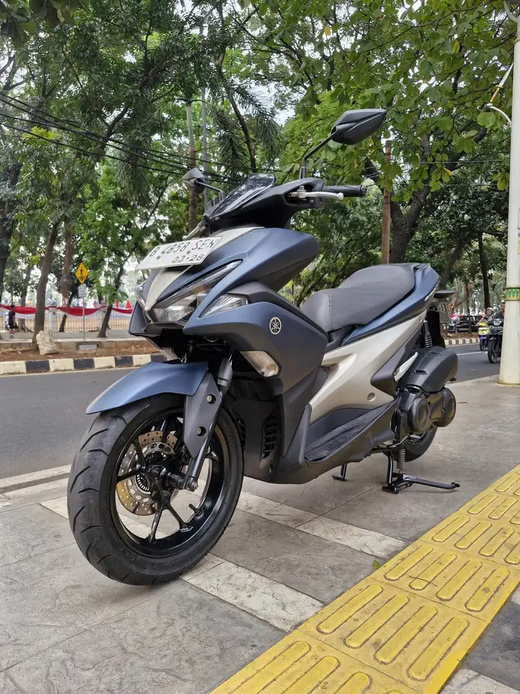 DIJUAL CASH YAMAHA AEROX S ABS THN 2018 PJK IDUP SIAP PAKAI