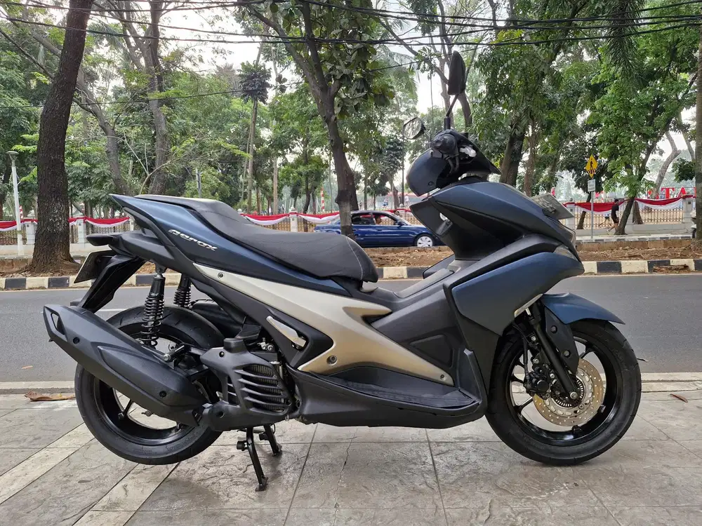 DIJUAL CASH YAMAHA AEROX S ABS THN 2018 PJK IDUP SIAP PAKAI
