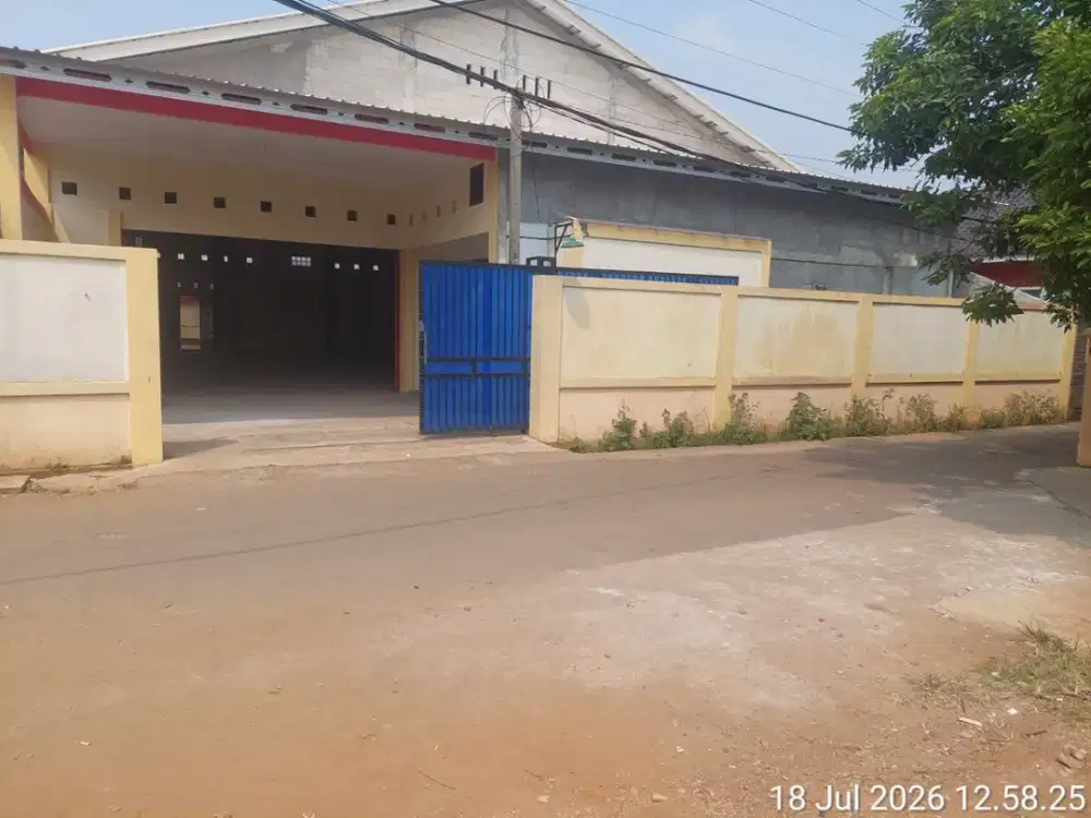 Disewakan Gudang Permanent Wibawa Mukti Jatiasih #1437