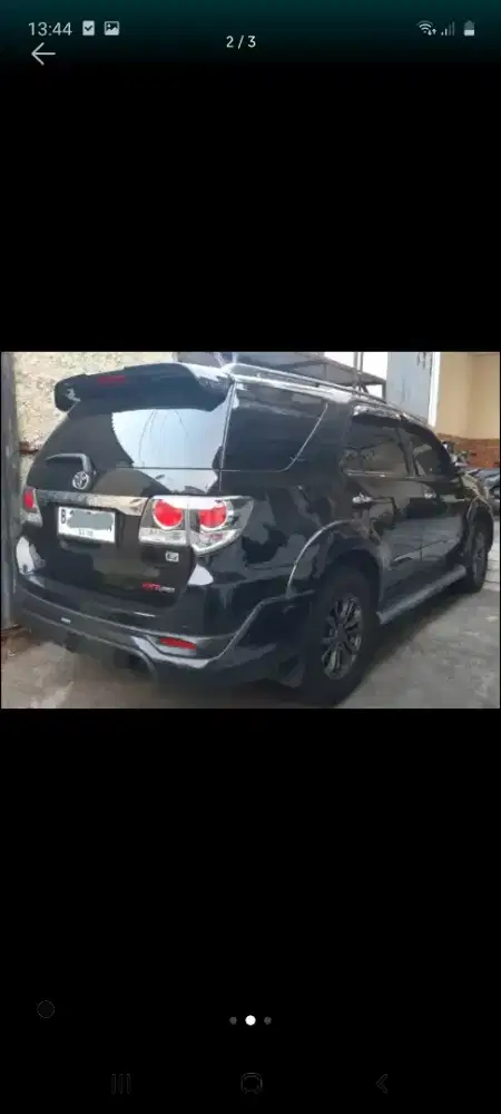 Fortuner Hitam Diesel Matic - VNT TRD