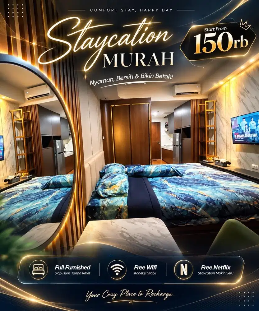 SEWA APARTEMEN HARIAN TANGERANG KOTA & SELATAN