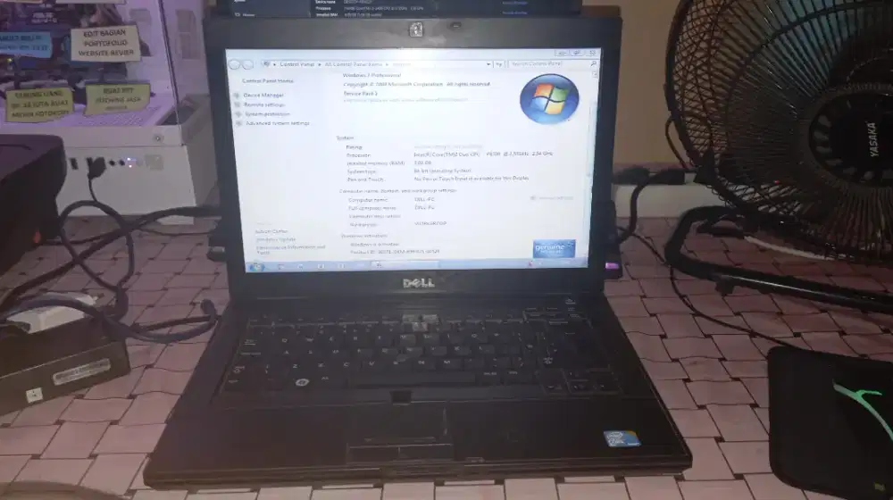 Laptop Dell Latitude E6400 Series + Bonus Mouse RGB (Bekas)