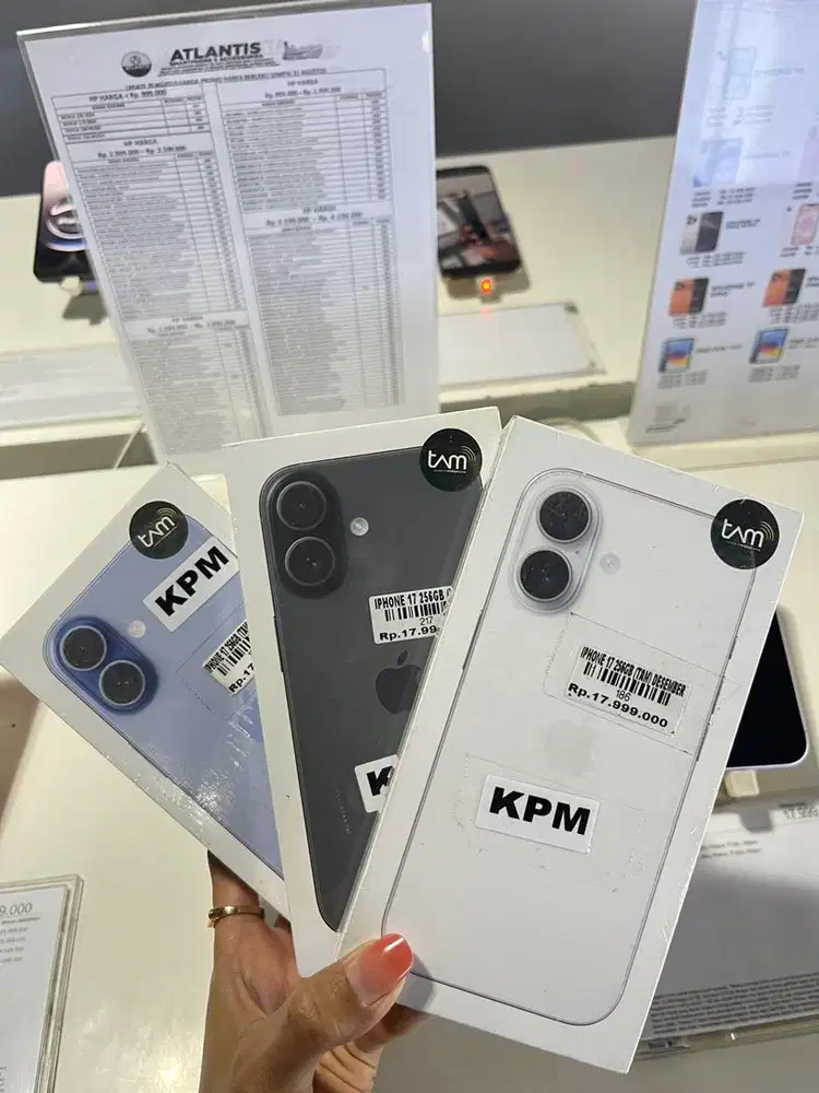 Iphone 17 256gb ATLANTIS DAHSYAT
