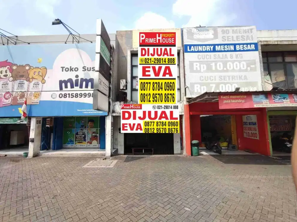 Ruko Fortune Graha Raya Paku Jaya Tangerang Selatan cocok utk usaha dan kantor