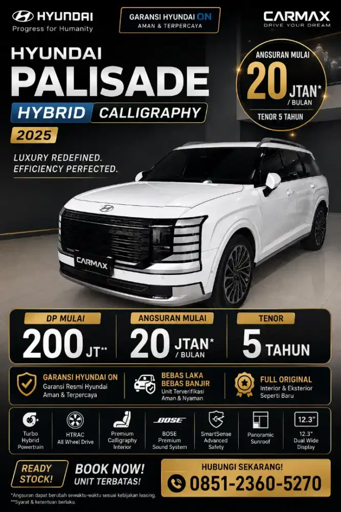 Palisade Hybrid Calligraphy Hybrid 2025