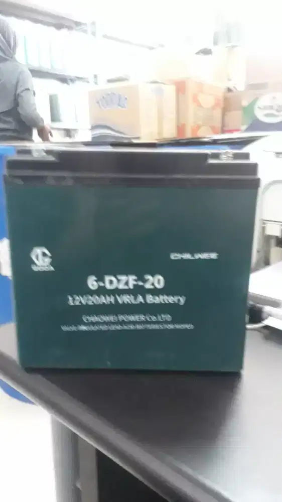 Aki  bekas motor listrik 12V20AH