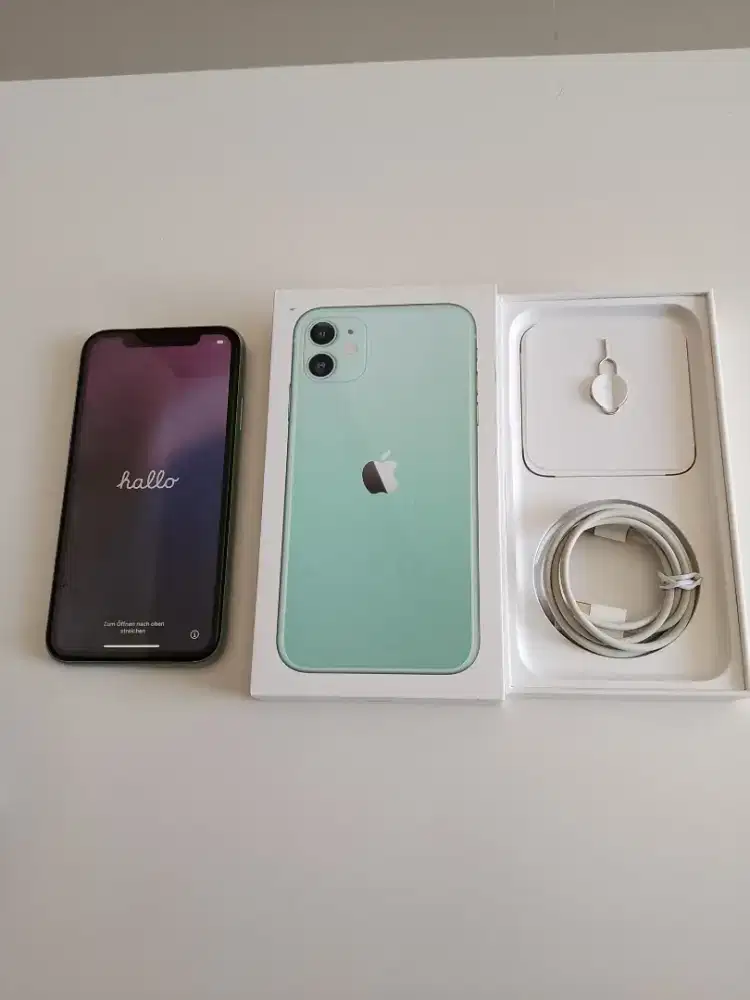 Iphone 11 128gb warna hijau istimewa