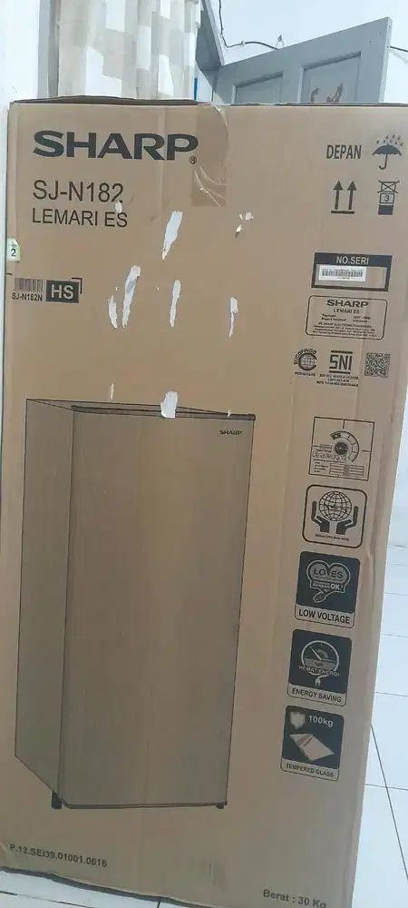 Dijual Kulkas Baru Masih Segel Sharp 1 Pintu SJ-N182