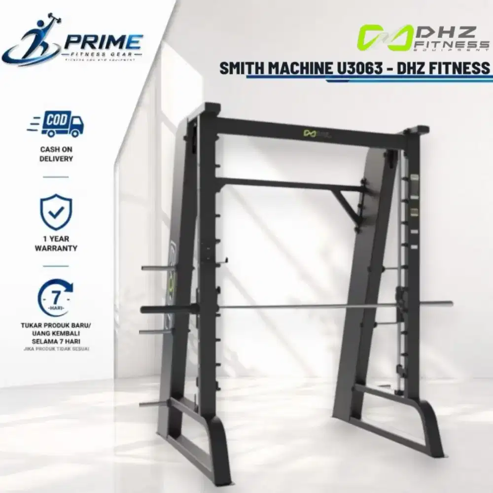 Alat Fitness Gym Machine Smith Machine DHZ Evost Series U3063 Import