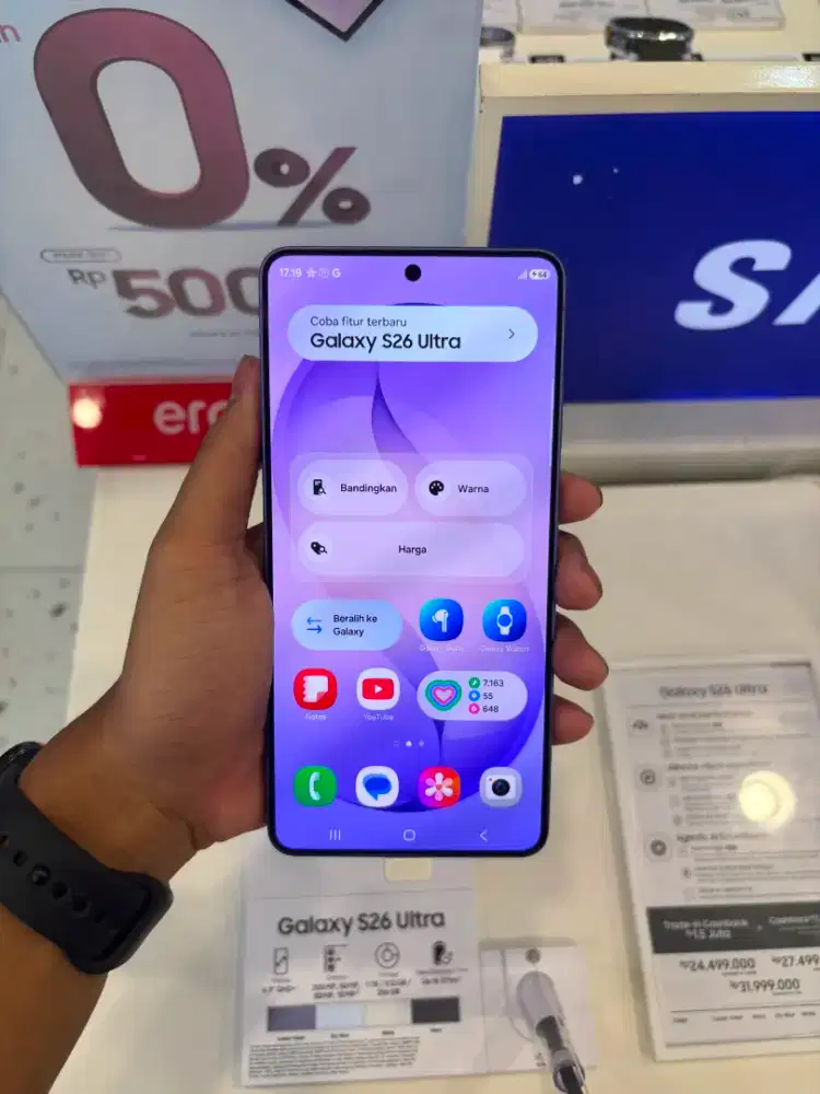 SAMSUNG GALAXY S26 ULTRA READY CICILAN TANPA DP