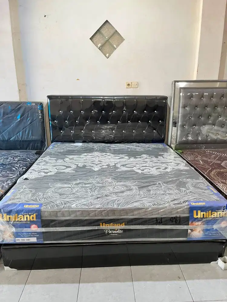 PROMO SETSPRINGBED DIVAN UK 180 TERMURAH SALE