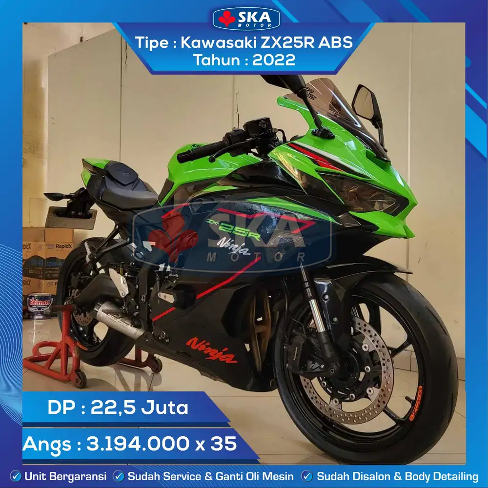 Kawasaki ZX25R ABS Tahun 2022