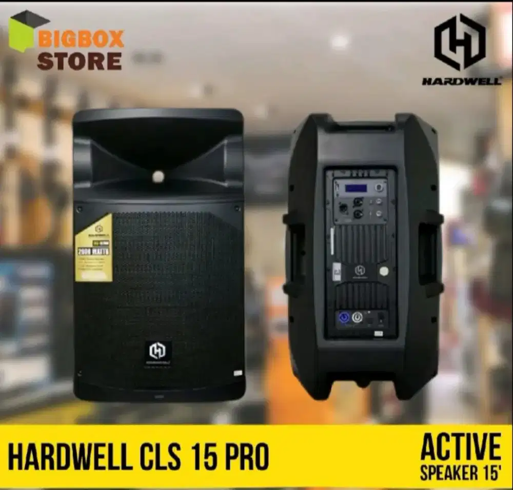 Speaker aktif 15 inch hardwell cls 15pro professional 1000watt