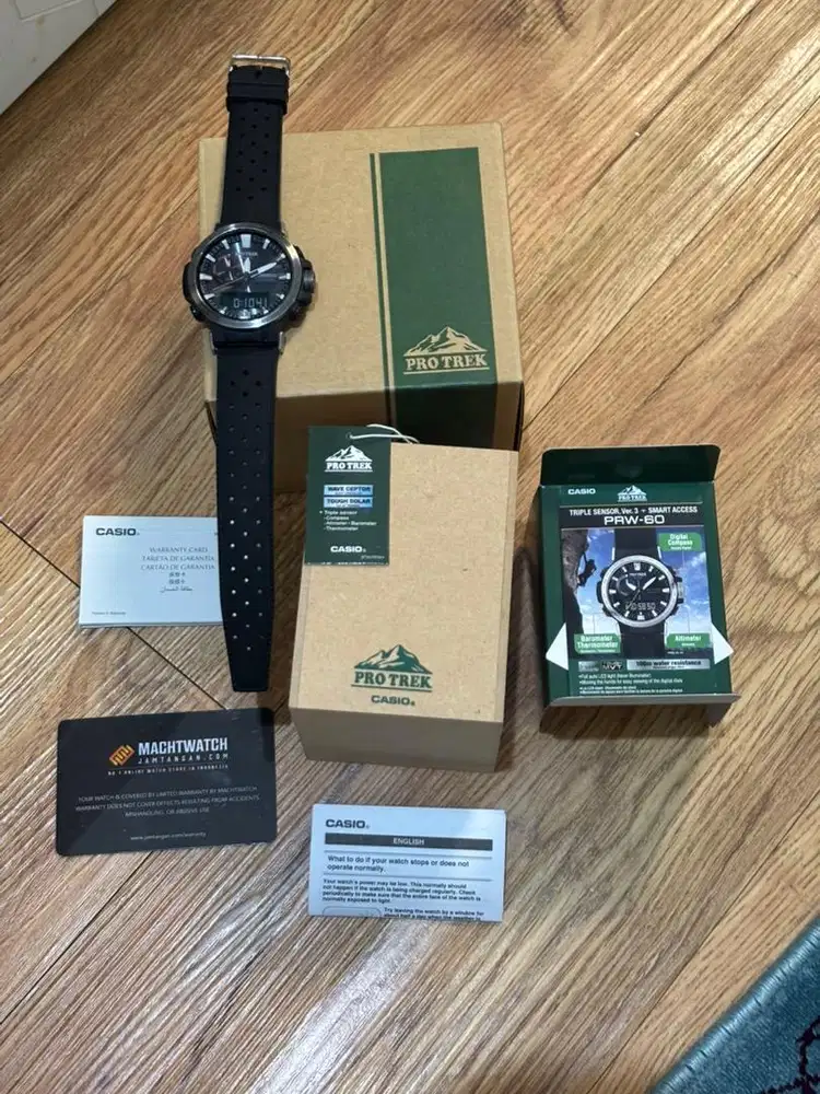 jam protrek casio PRW 60Y