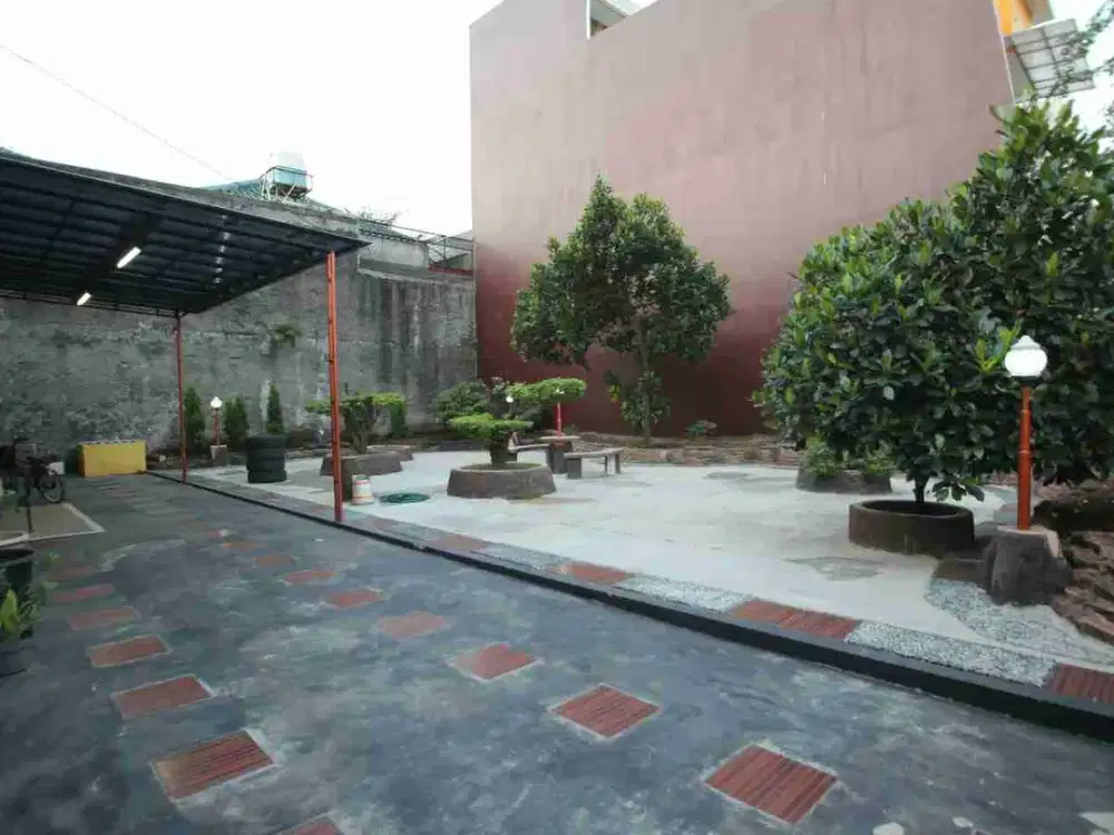 tanah kavling  yg sidah berpagar cluster depan harapan indah bekasi