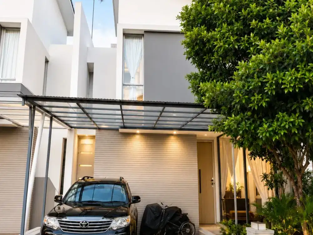 Rumah 2 lantai modern minimalis lokasi strategis di Discovery Bintaro Jaya