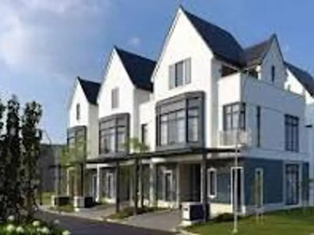 Dijual Rumah 3 Lantai Desain Cantik Cluster Louise Lokasi Strategis Hunian Nyaman dan Aman Di Gading Serpong