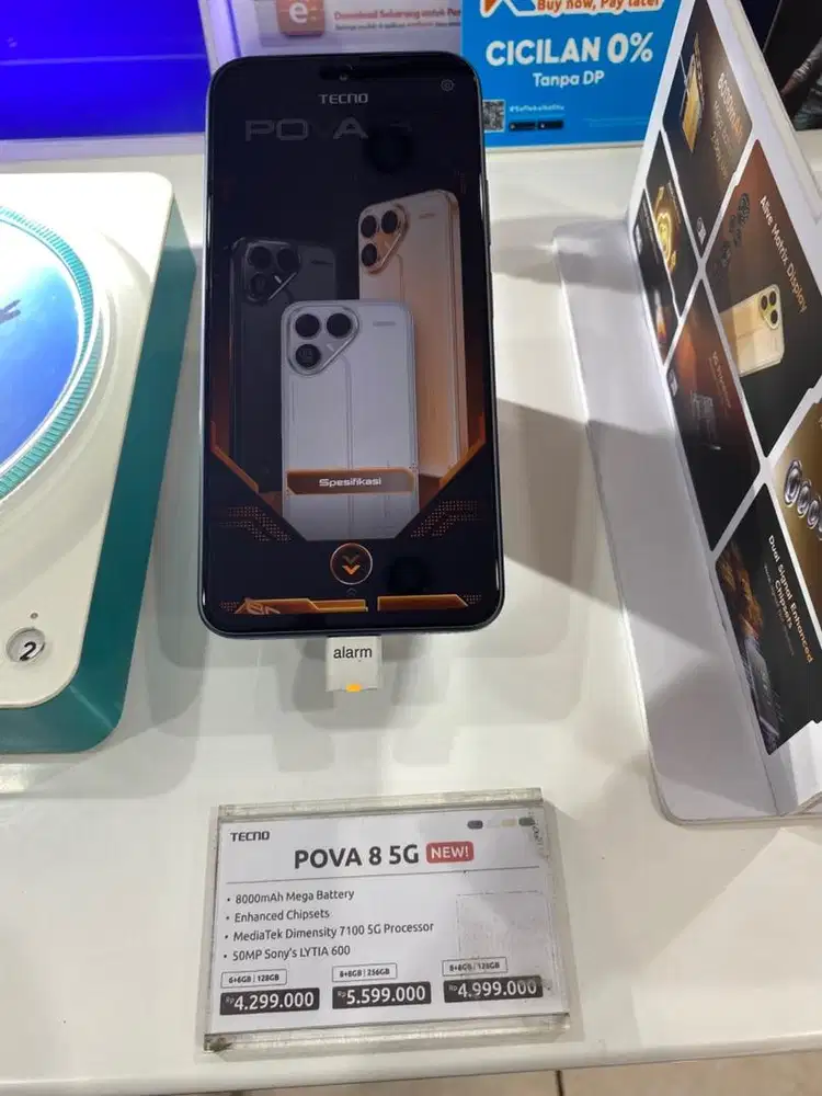 promo cicilan bunga 0% tecno pova 8 5G