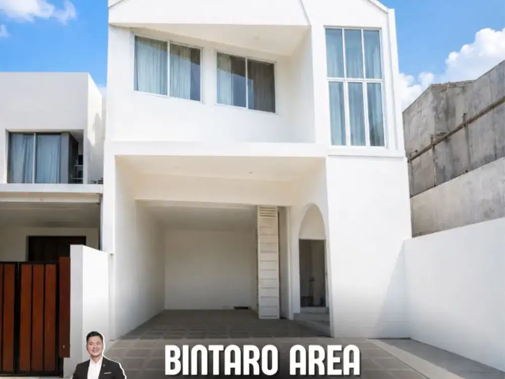 Rumah tropis modern 2 lantai lokasi strategis 10 mnt ke RS di Pondok Aren