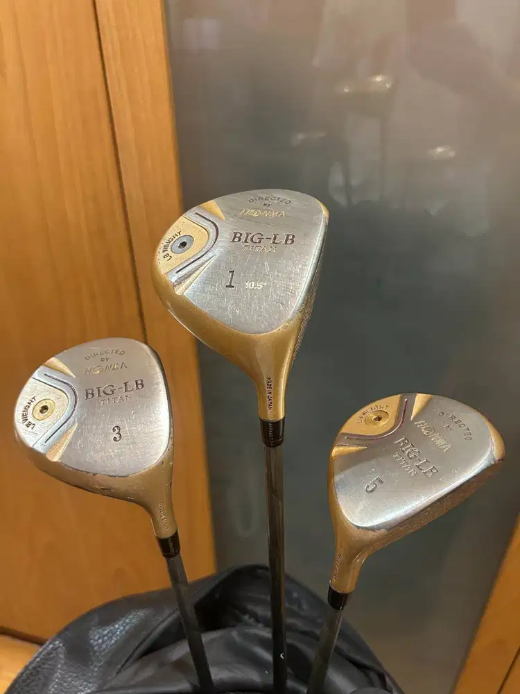 HONMA BIG-LB TITAN 4 Stars Vintage Complete Golf Set - Made in Japan