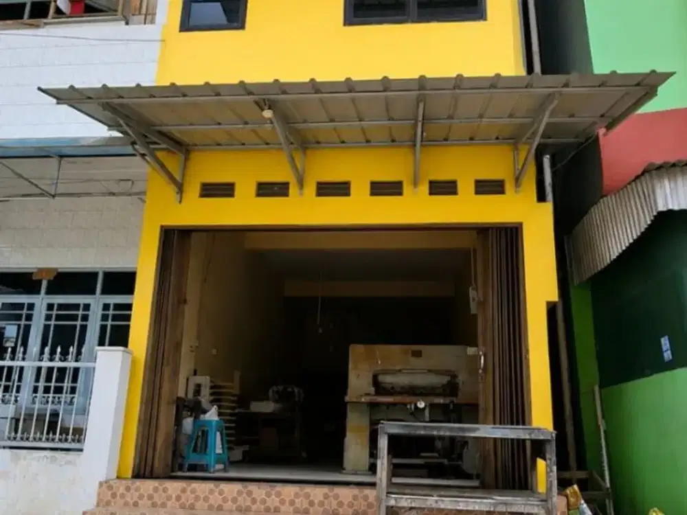 DIJUAL RUKO TENGAH KOTA + MESIN PERCETAKAN JALAN AKBP H AMIN PALEMBANG